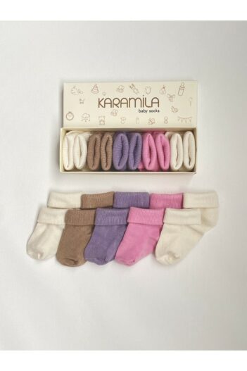 جوراب نوزاد دخترانه  KARAMİLA با کد KML-500