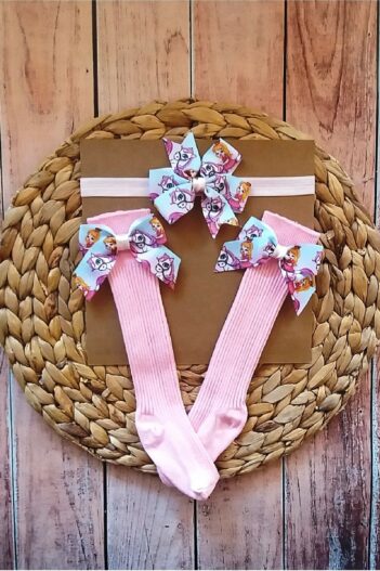 جوراب نوزاد دخترانه طراحی پانویل Panowill Design با کد PANSETATI1