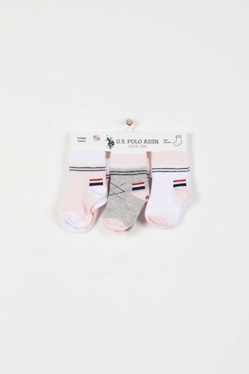 جوراب نوزاد دخترانه  U.S. Polo Assn. با کد USB949-B