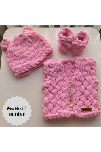پاپوش نوزاد پسرانه – دخترانه  Baby Sept Collection با کد bsc-patik-yelek-bere-set