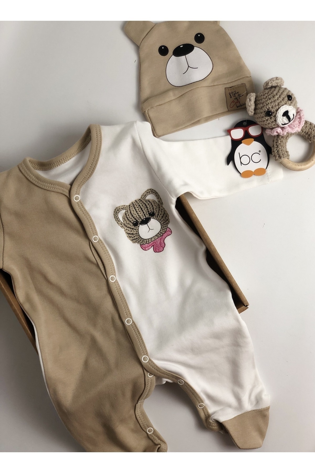 لباس خروجی بیمارستان نوزاد پسرانه – دخترانه  BABYCOOL با کد 7896355