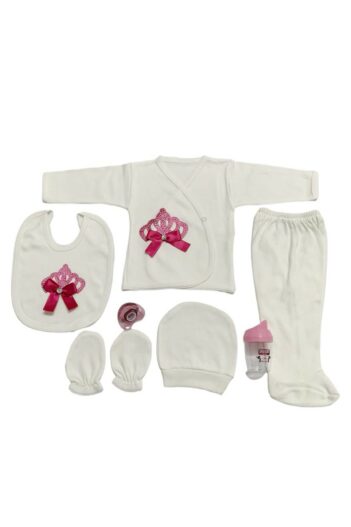لباس خروجی بیمارستان نوزاد دخترانه  baby kids colors با کد BKCTAŞLIEMZİK7'Lİ02