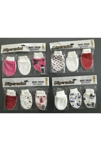 دستکش نوزاد دخترانه  Süpermini با کد LTF55