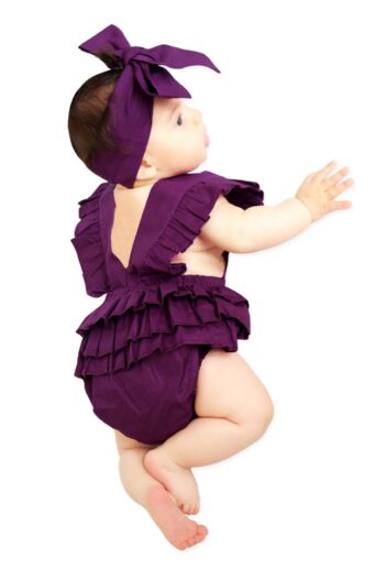 رامپر و سرهمی نوزاد دخترانه بچه های پارلا Parla Kids با کد TKM-0035