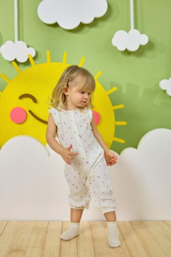 رامپر و سرهمی نوزاد دخترانه  Miny Center با کد MNT24K006