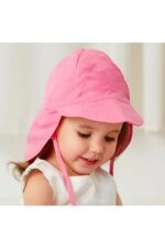 کلاه-برت نوزاد دخترانه  Petityu با کد 22lgpembeboyunsapkaupf50