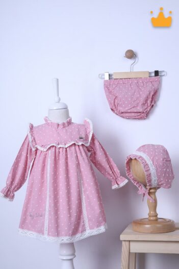 لباس نوزاد دخترانه بیبی هولا Babydola با کد 13509
