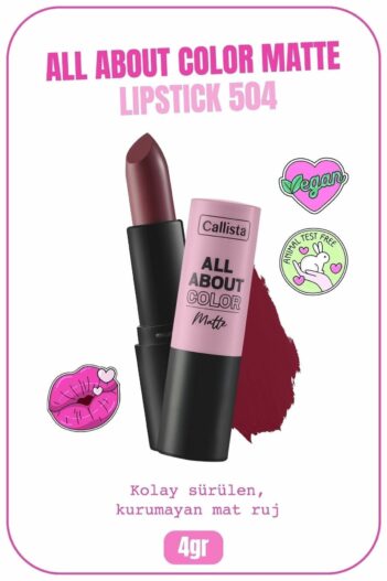 رژ لب  کالیستا Callista با کد LST COLOR MATTE