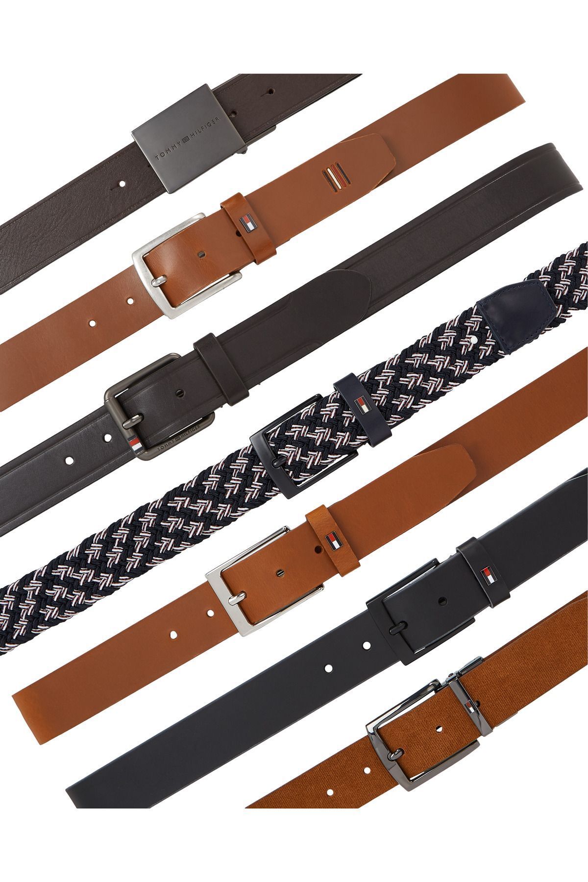 کمربند مردانه تامی هیلفیگر Tommy Hilfiger با کد AM0AM12051