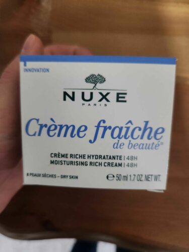 کرم صورت ناکس اورجینال Nuxe P4012S3855 Creme Fraiche 48h Moisturizing Intensive Care Cream (DRY SKIN) photo review