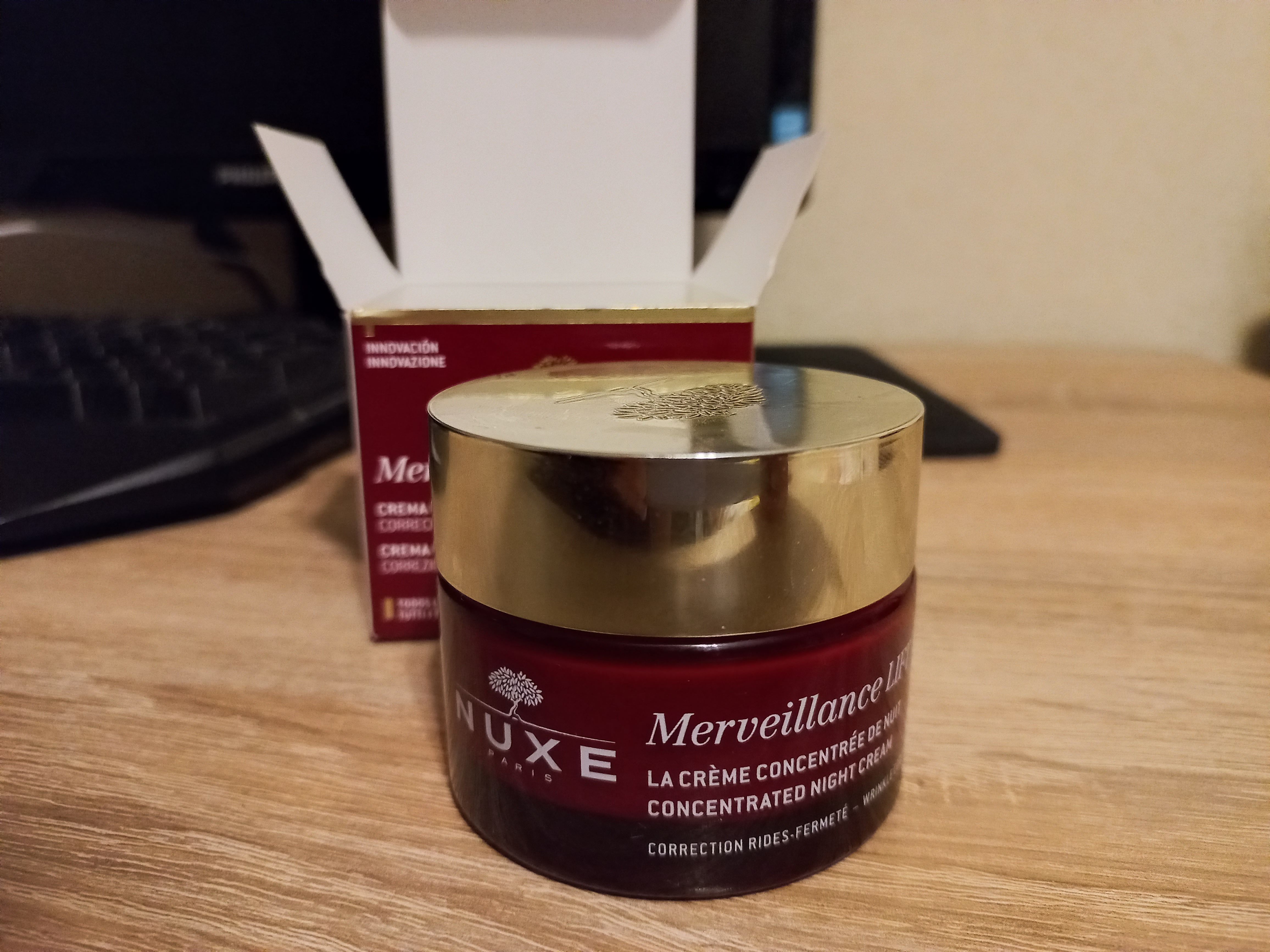 کرم صورت ناکس اورجینال Nuxe 3264680024818 Merveillance Lift Concentrated Night Cream 50 ml photo review
