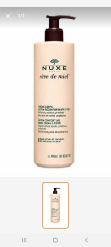 کرم صورت ناکس اورجینال Nuxe 3264680010675-615 Reve De Miel Ultra Comforting Body Cream 400 ml photo review